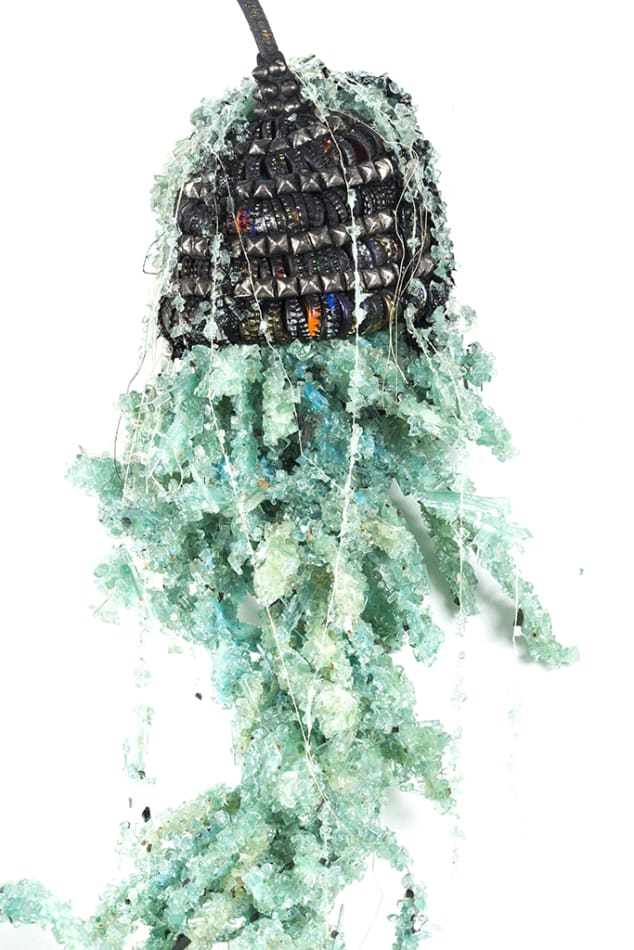 Lucien Shapiro, Reformation from Rinsing After Scrying, 2019