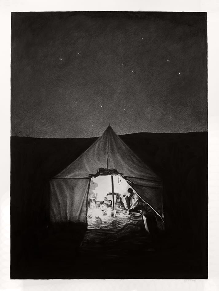 Joel Daniel Phillips, Erg Chegaga (Night), 2019