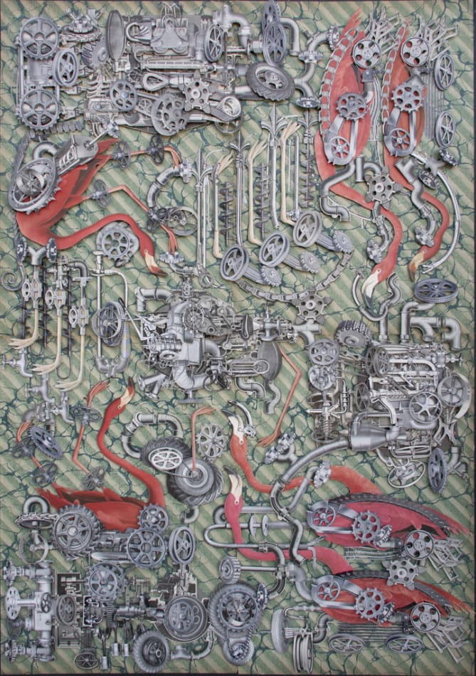 Hope Kroll, Flamingo Machine, 2018
