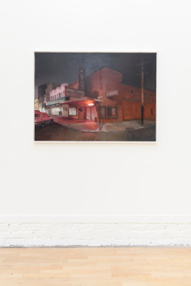 install view of artwork