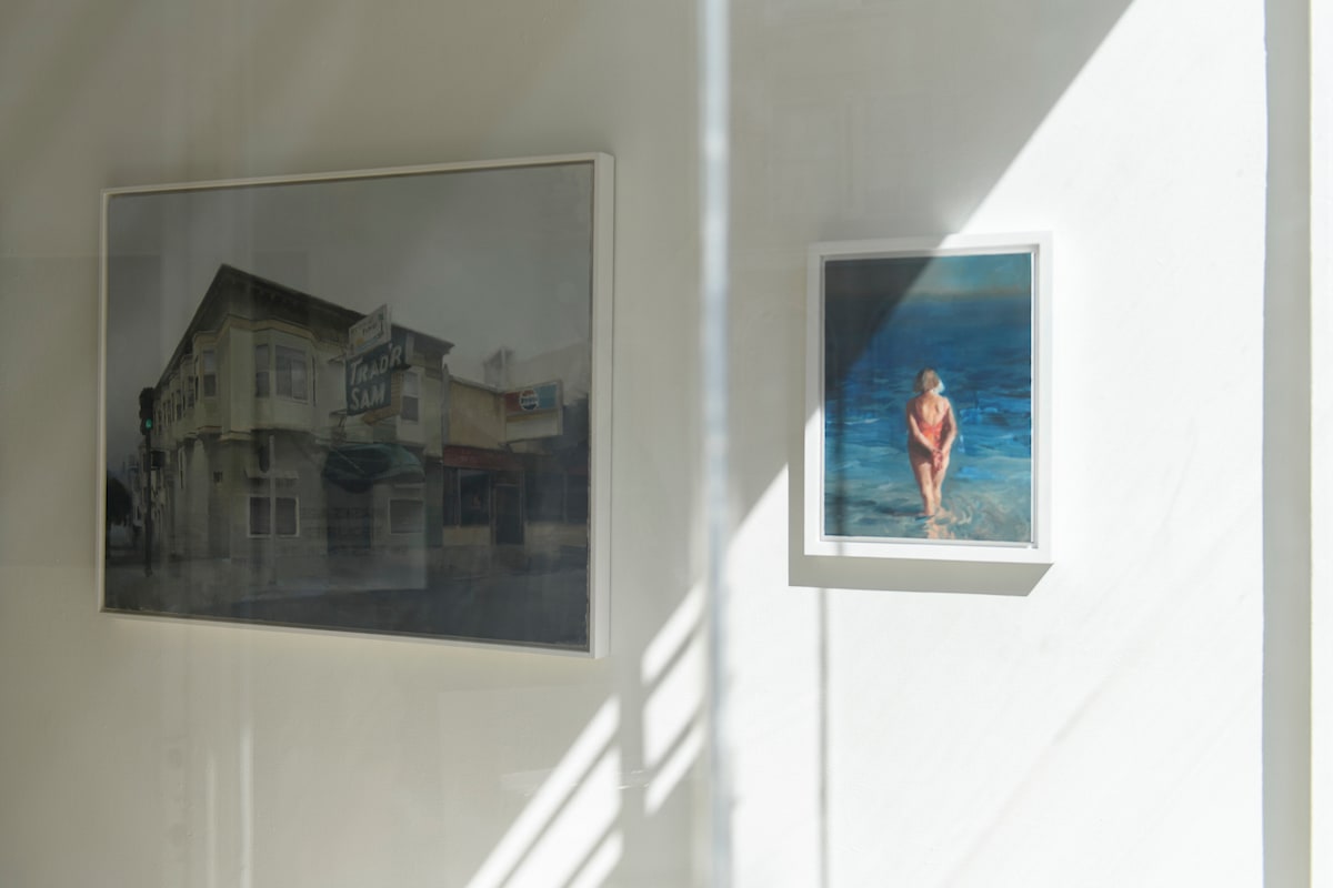install view of artwork