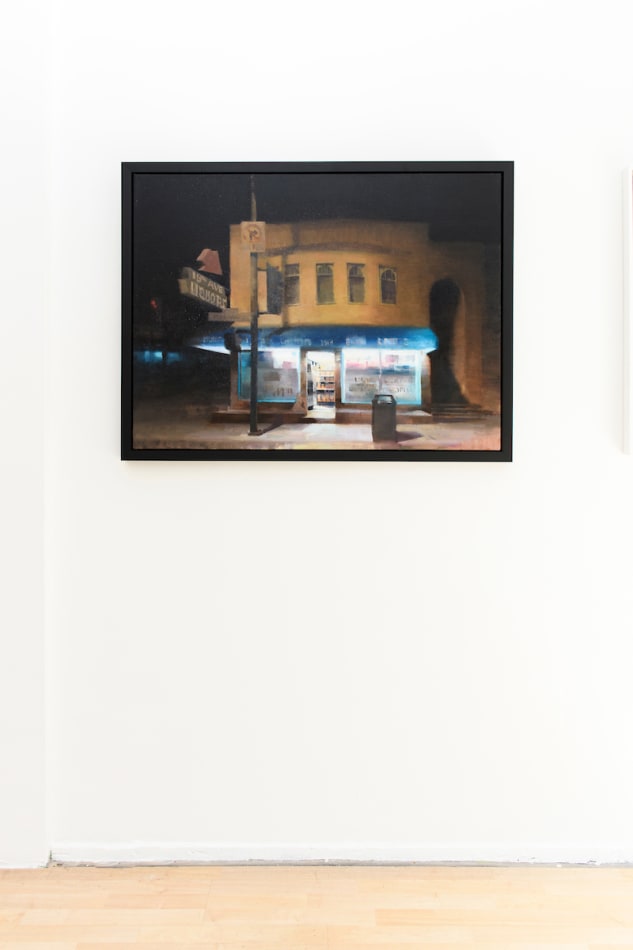 install view of artwork