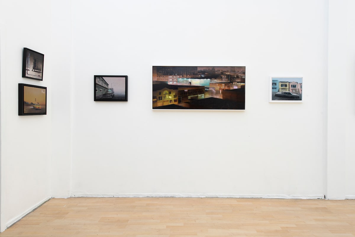 install view of artwork
