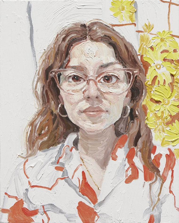 Emilio Villalba portrait of woman
