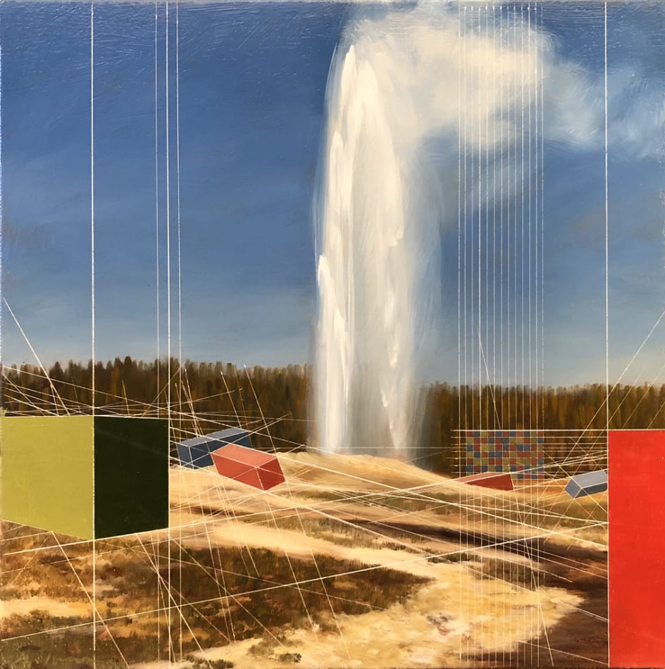 Mary Iverson, Calamity at Old Faithful, 2020