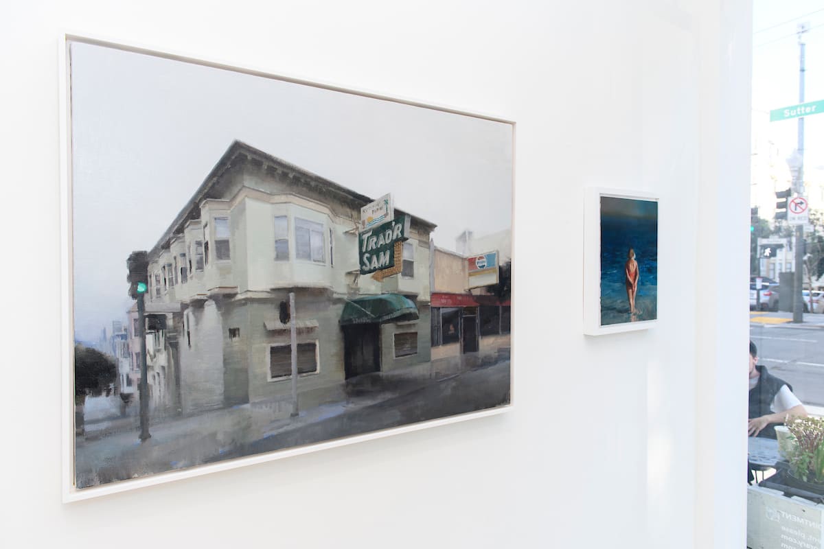 install view of artwork