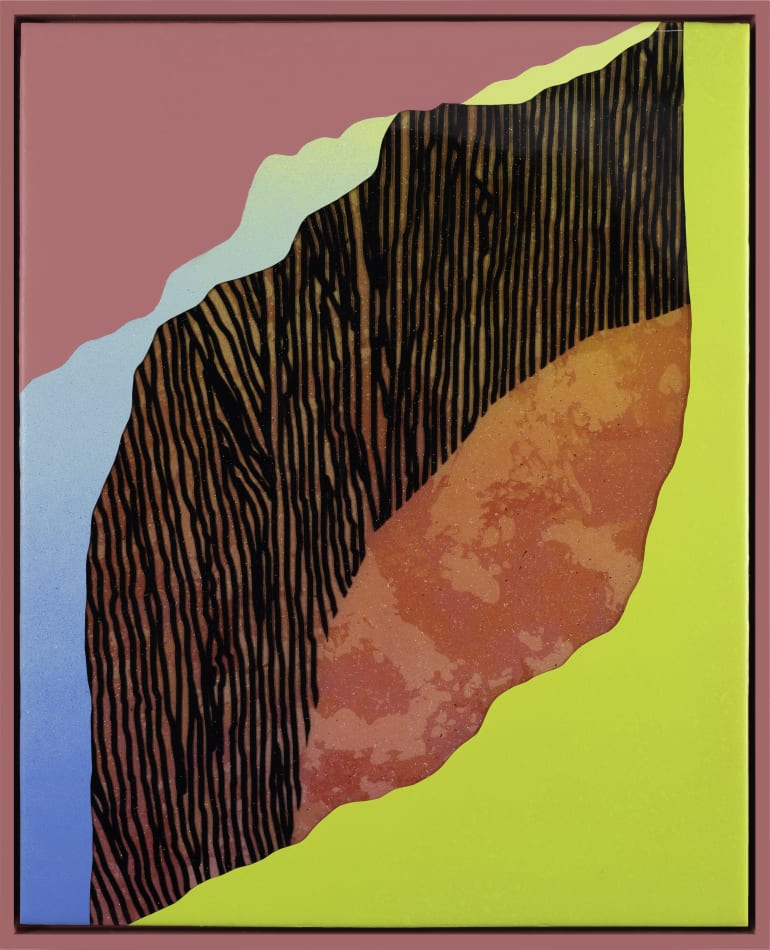 Rachel Strum, Neon Sinkhole, 2021