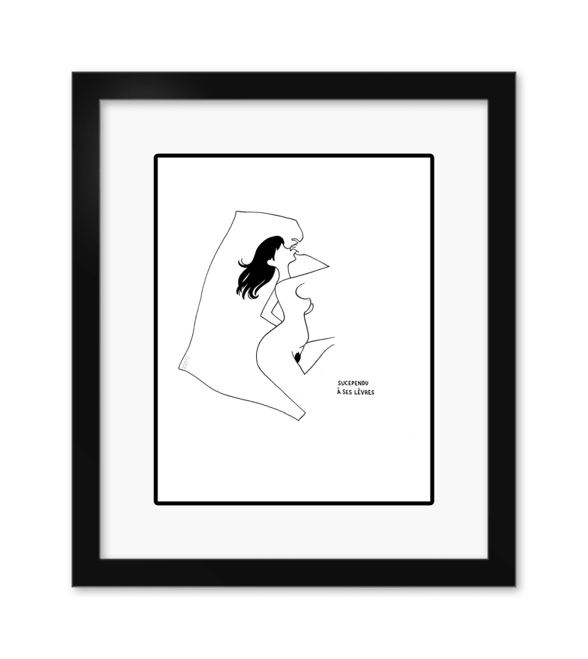Petites Luxures, Sucependu à ses lèvres, 2020