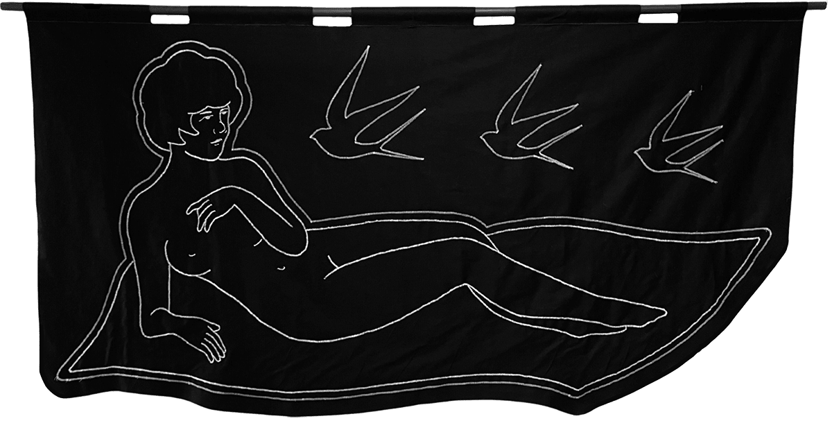 back of banner