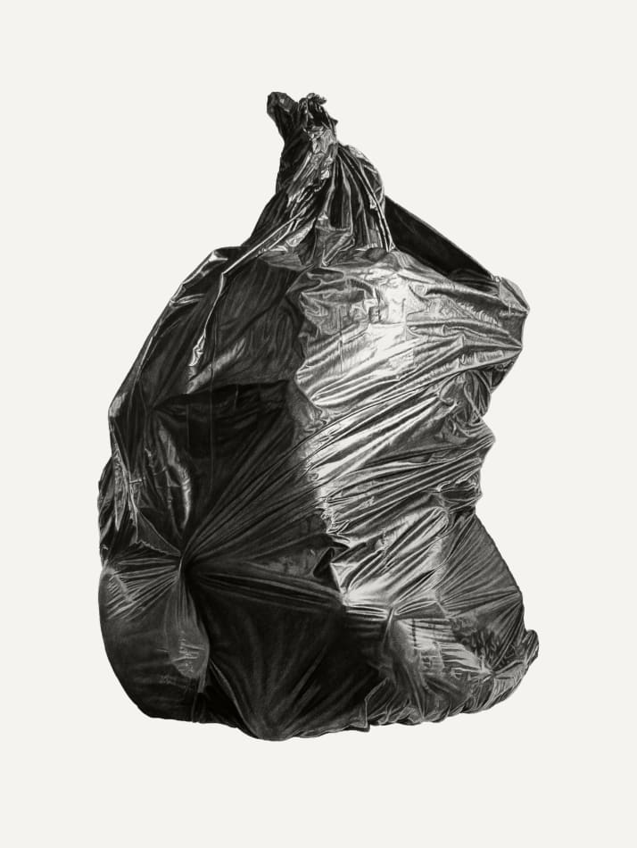 Joel Daniel Phillips, Neighborhood Still Life #9 (Black Bag), 2018