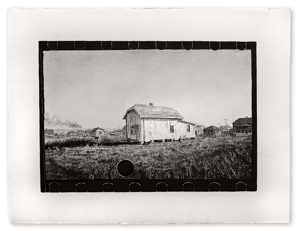 Joel Daniel Phillips, Killed Negative #16 / After Carl Mydans, 2020