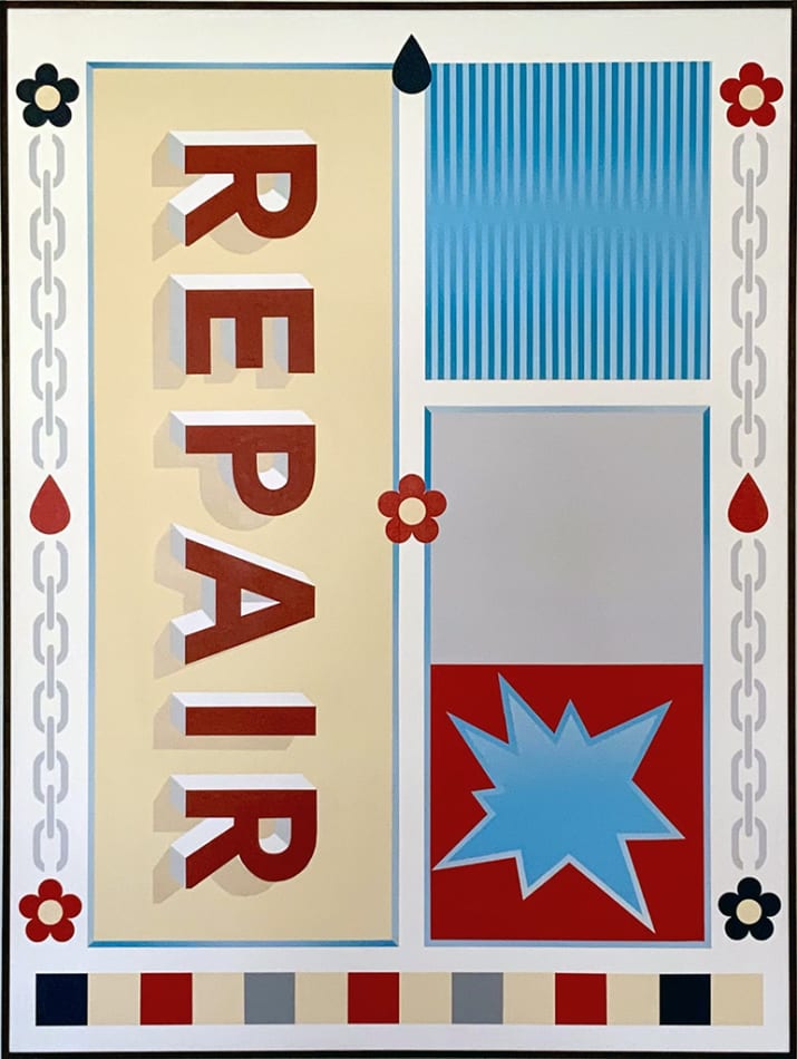 Trevor Wheatley, 'Repair 2' for 'A Sign of The Times' group exhibition