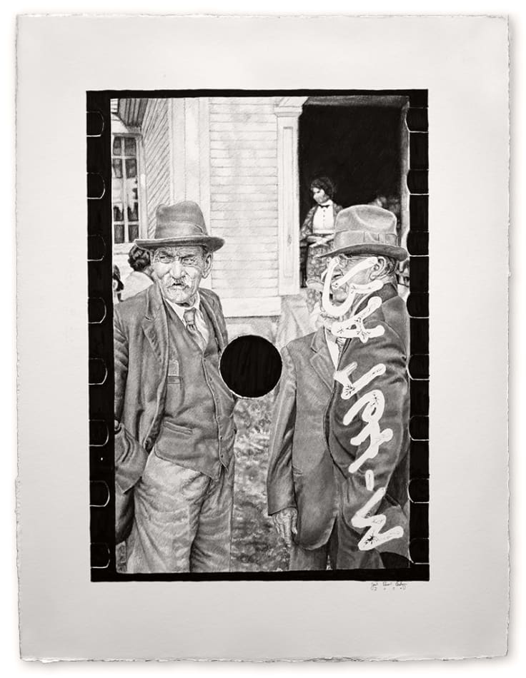 Joel Daniel Phillips, Killed Negative #22 / After Carl Mydans, 2020