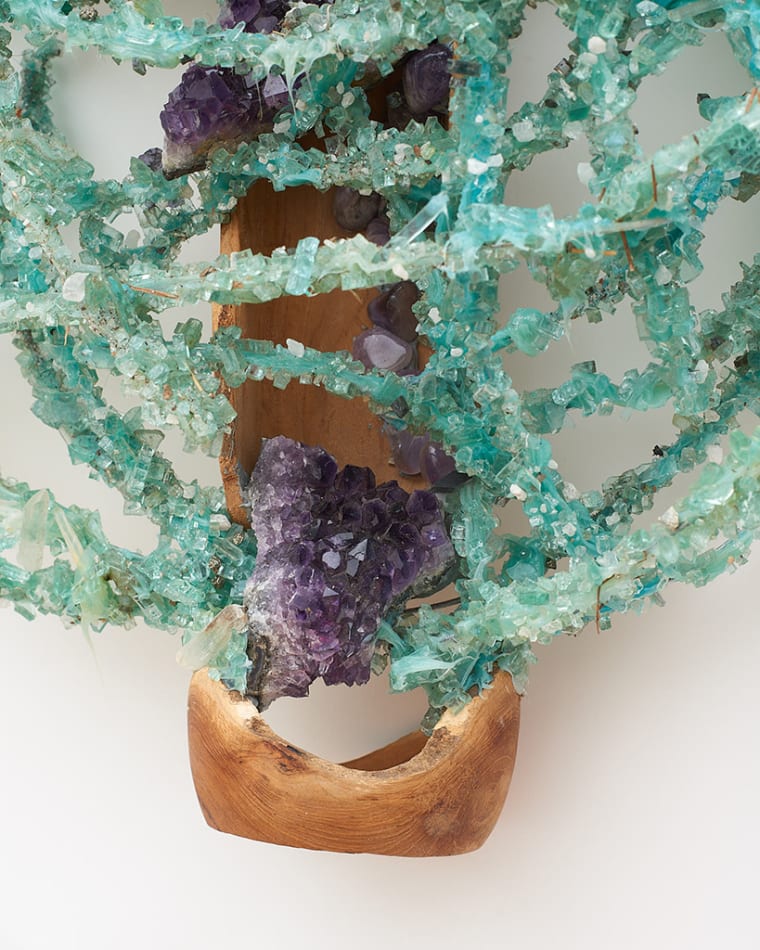 Lucien Shapiro, Two Bodies Fused at a Belly of Birthed Intention Yet Whispered in Silence Angel Spirit Totem, 2019
