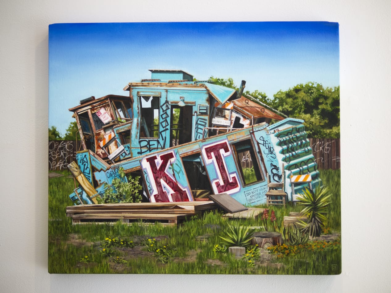 Jessica Hess, Tugboat Fort, 2014