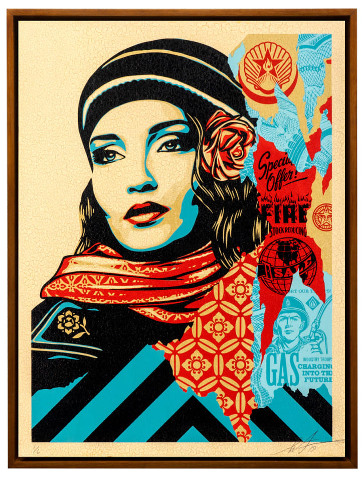 Shepard Fairey Obey Fire Sale 19 Hashimoto Contemporary