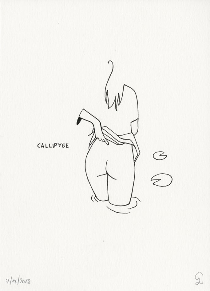 Petites Luxures, Callipyge, 2018