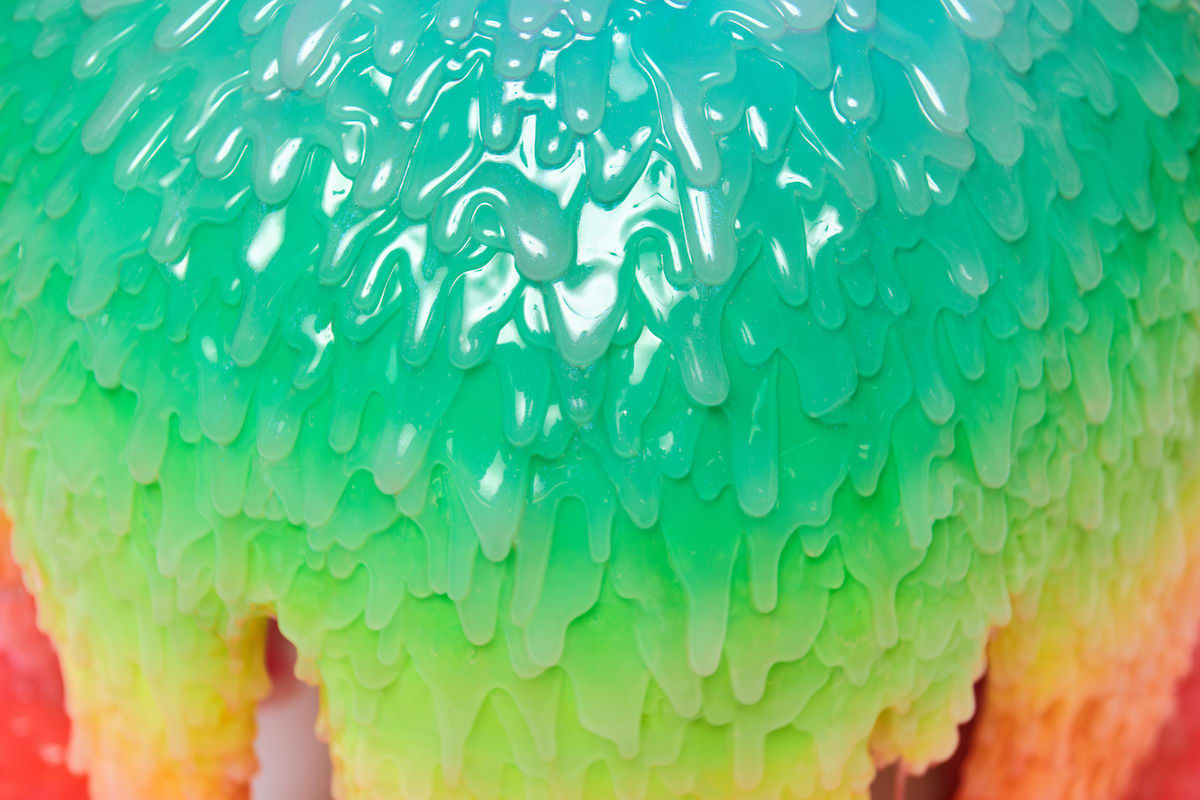 Dan Lam blob slime sculpture