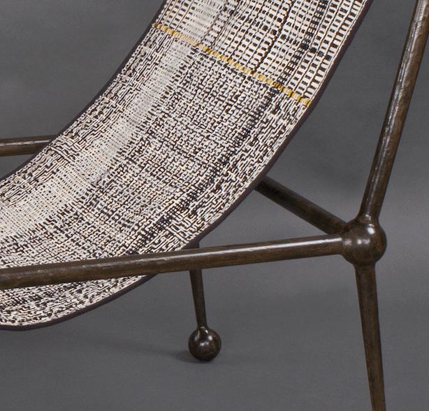 Woven hot sale sling chair