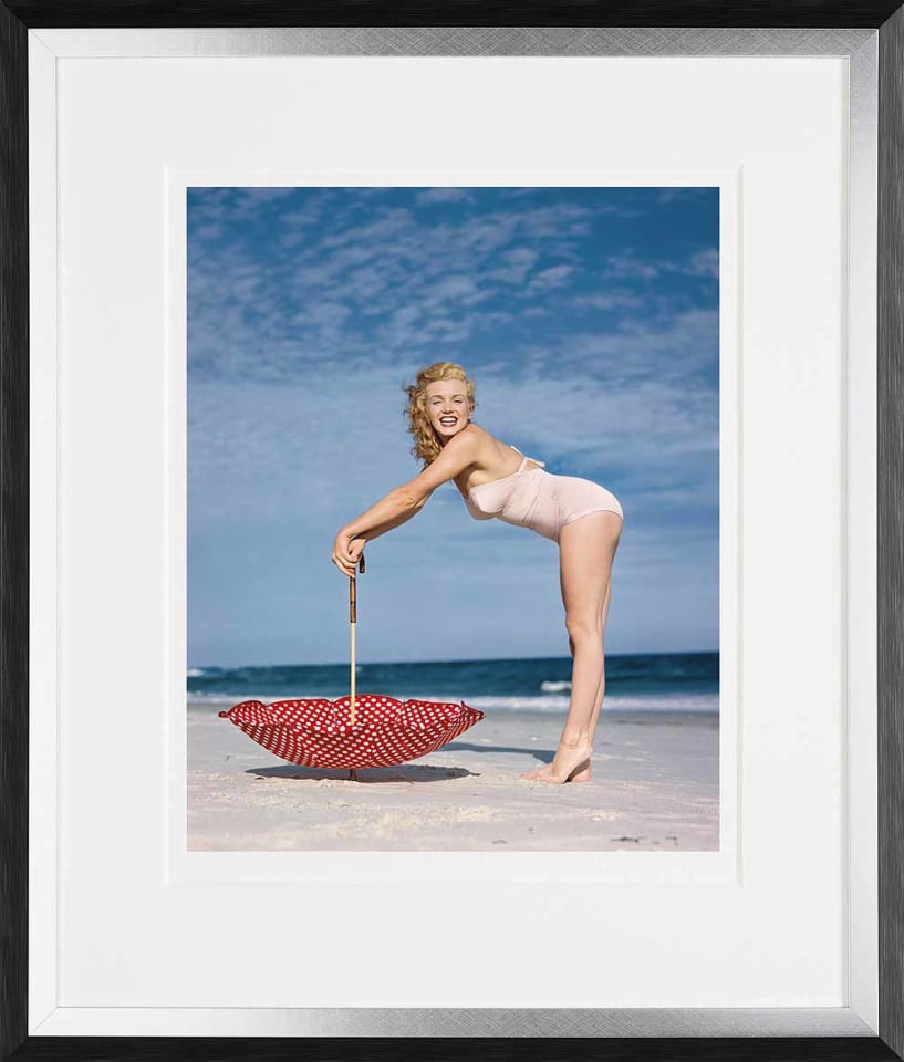 .Sale, Edward Weston Collection - Polka Dot Umbrella, Tobay Beach, 1949