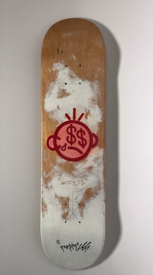Preston Paperboy, Untitled - skate deck, 2018