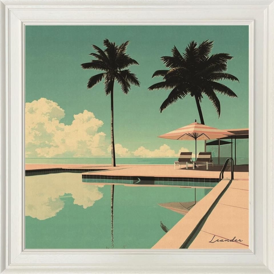 Leander, Poolside Reflections, 2024