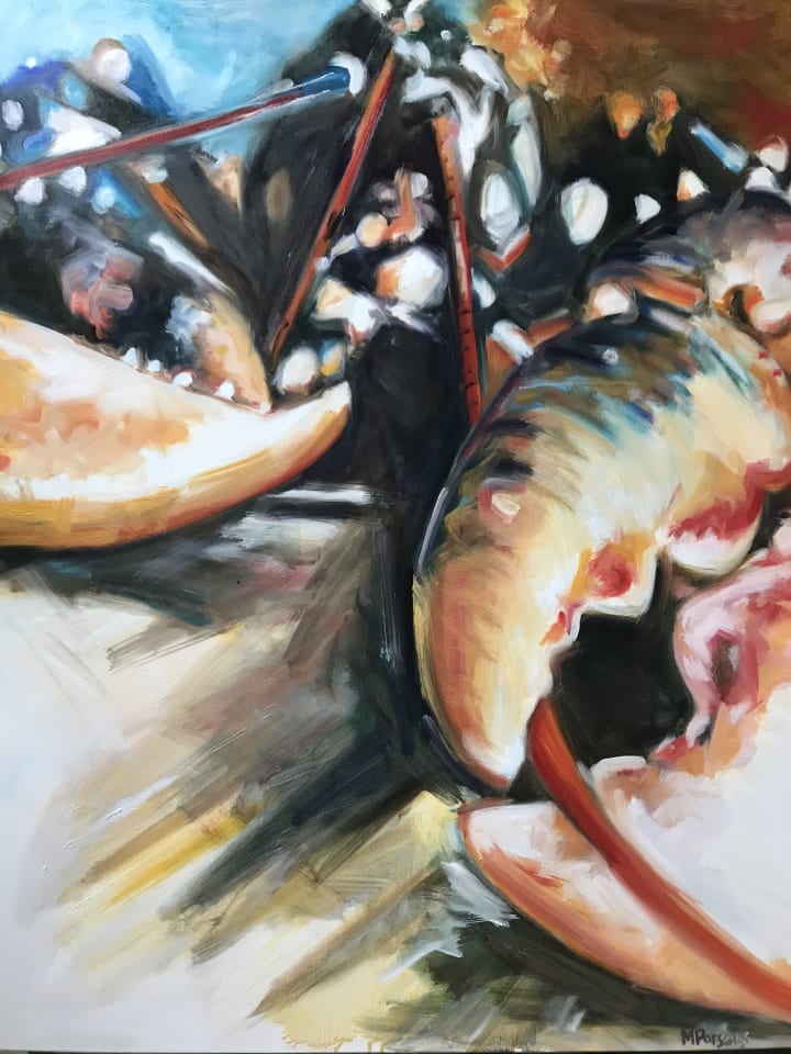 Michelle Parsons, Lobster Close Up, 2020