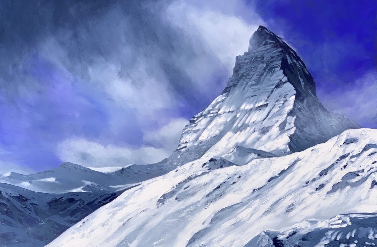 William Thomas, The Matterhorn , 2024