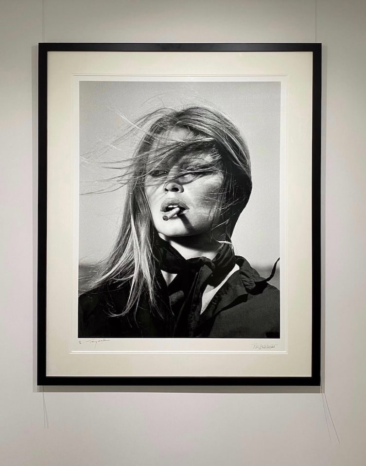 Terry O'Neill, Brigitte Bardot - co-signed print , 1971 (Screen Icons Exhibition)