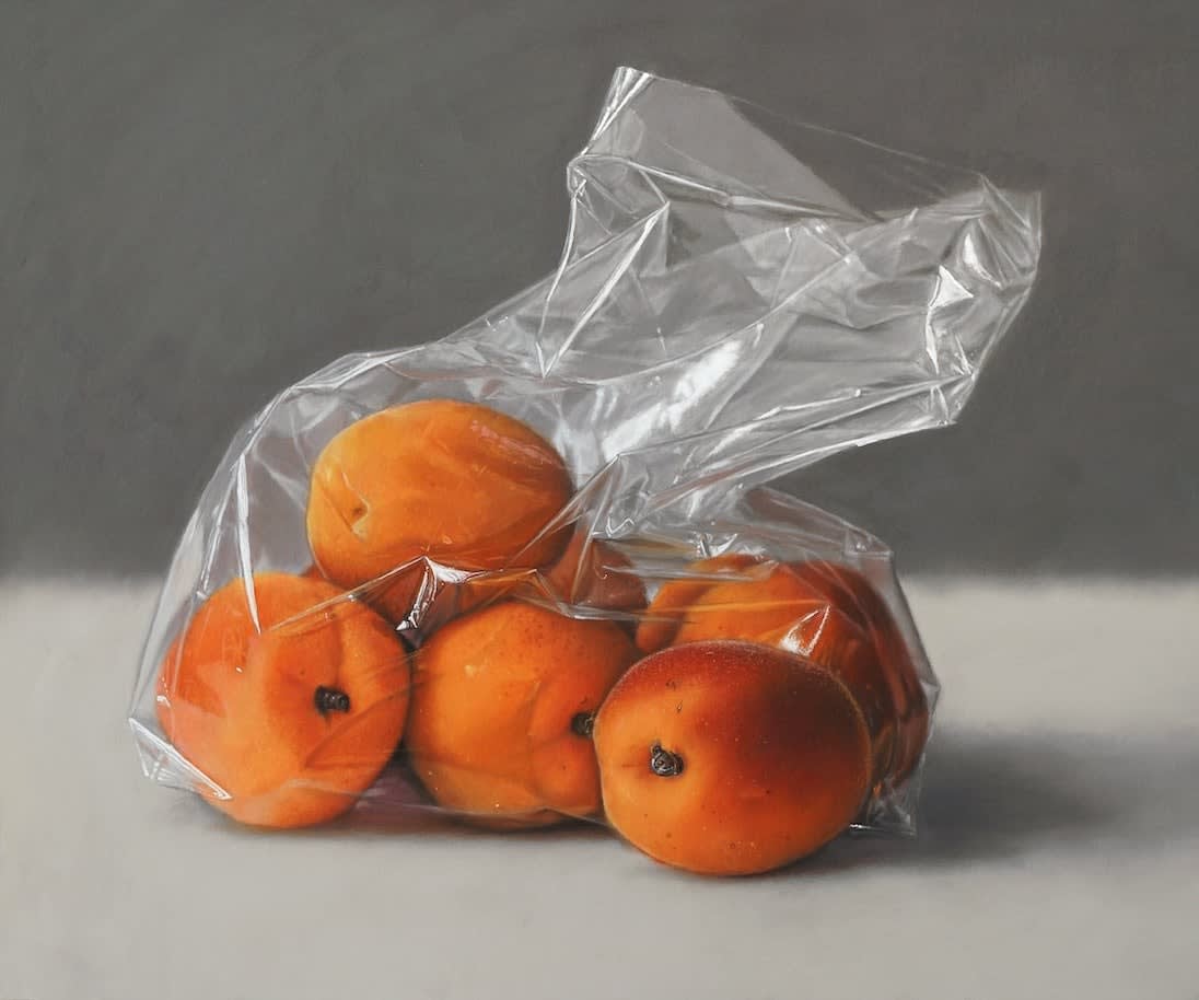 Ian Rawling, Bag of Apricots, 2023