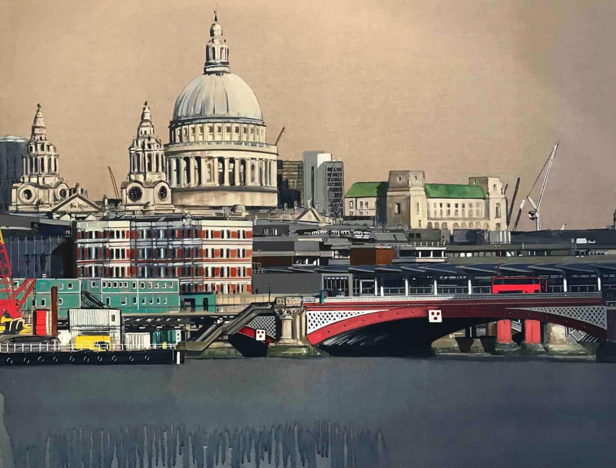 William Thomas, St Paul's and the City, 2018