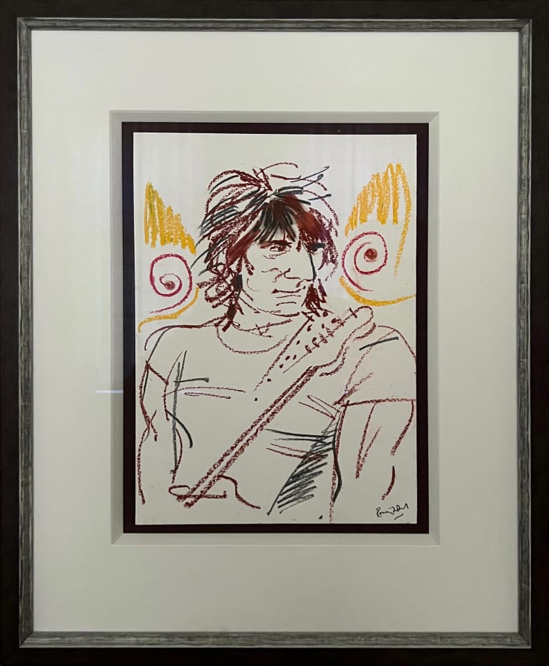 Ronnie Wood, Ronnie in the style of Matisse, 2015