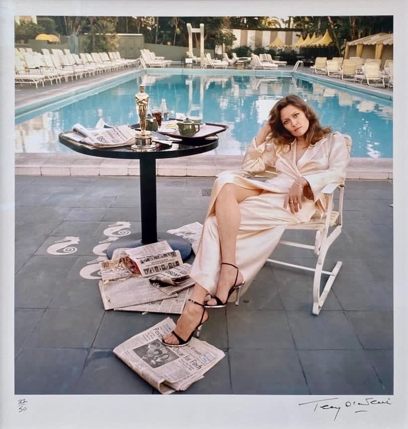 Terry O'Neill, Faye Dunaway (FD010), 1977