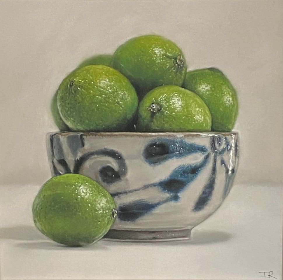 Ian Rawling, Bowl of Limes , 2023