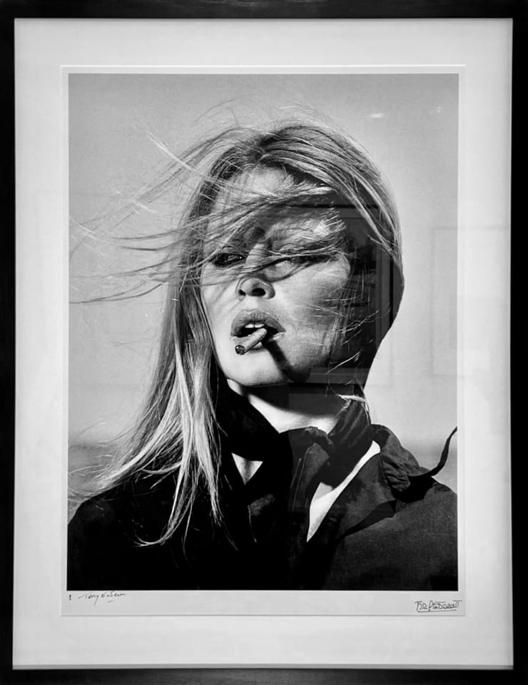 Terry O'Neill, Brigitte Bardot - co-signed print, 1971