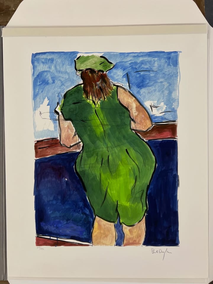 Bob Dylan, Woman In Red Lion Pub 2008 - NOVEMBER 2025 PROMOTION