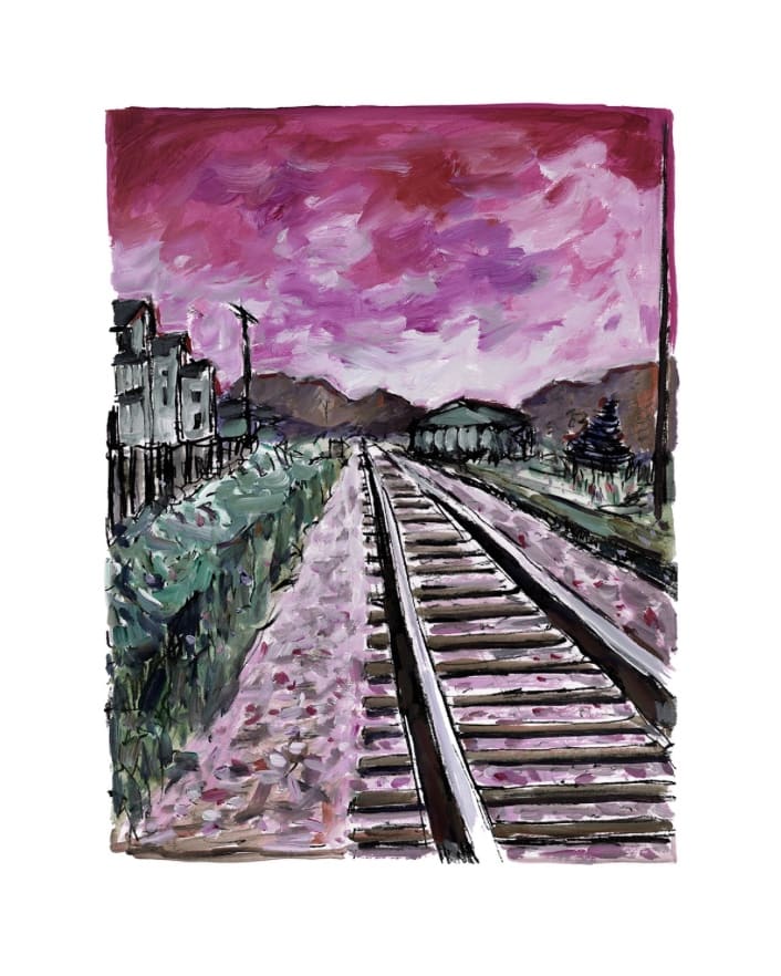Bob Dylan, Train Tracks (set of 4), 2018