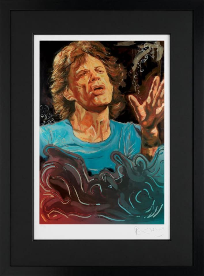 Ronnie Wood, The Blue Smoke Suite - Mick - Paper Edition