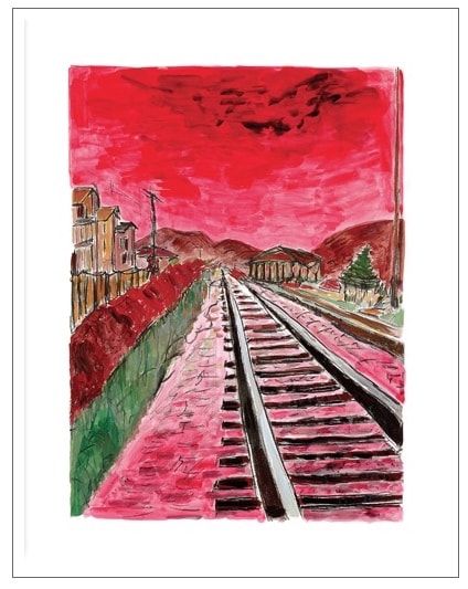 Bob Dylan, Train Tracks (medium format), 2014