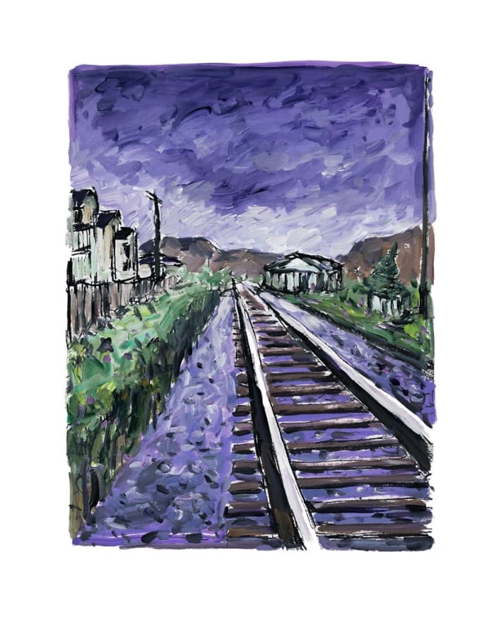 Bob Dylan, Train Tracks (set of 4), 2018