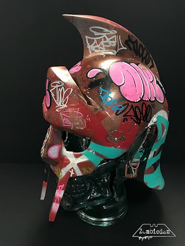 Zombiedan, Vandal Helmet (red), 2017