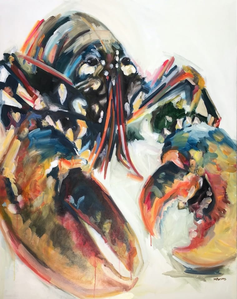 Michelle Parsons, Lobster Multicolour, 2018