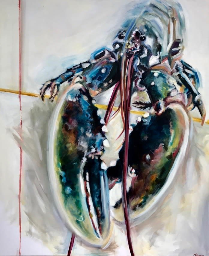Michelle Parsons, Dark Blue Lobster, 2020