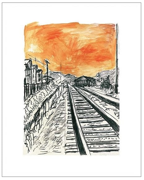 Bob Dylan, Train Tracks (large format), 2013