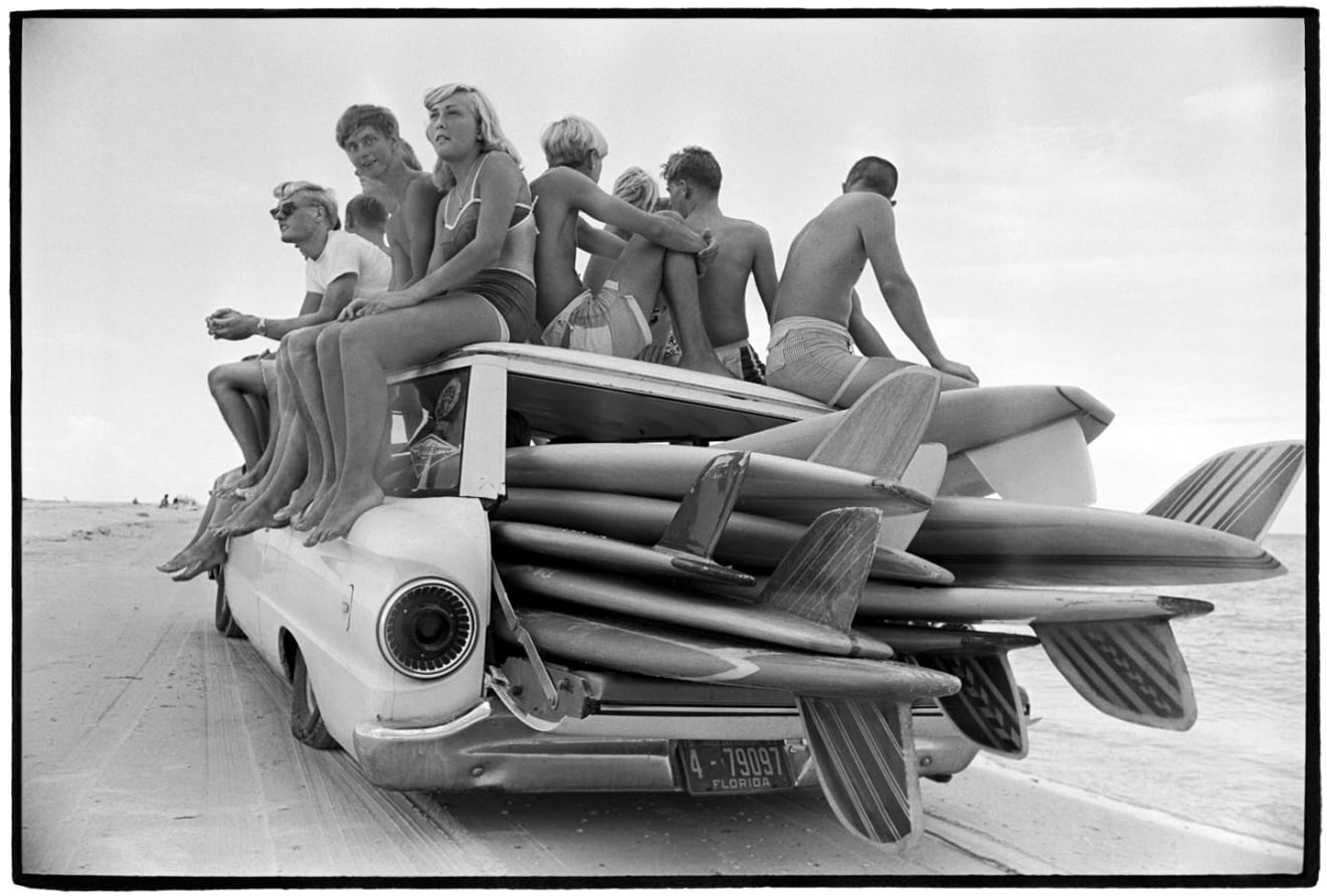 Al Satterwhite, Surf Wagon in St. Petersburg, Florida, 1964