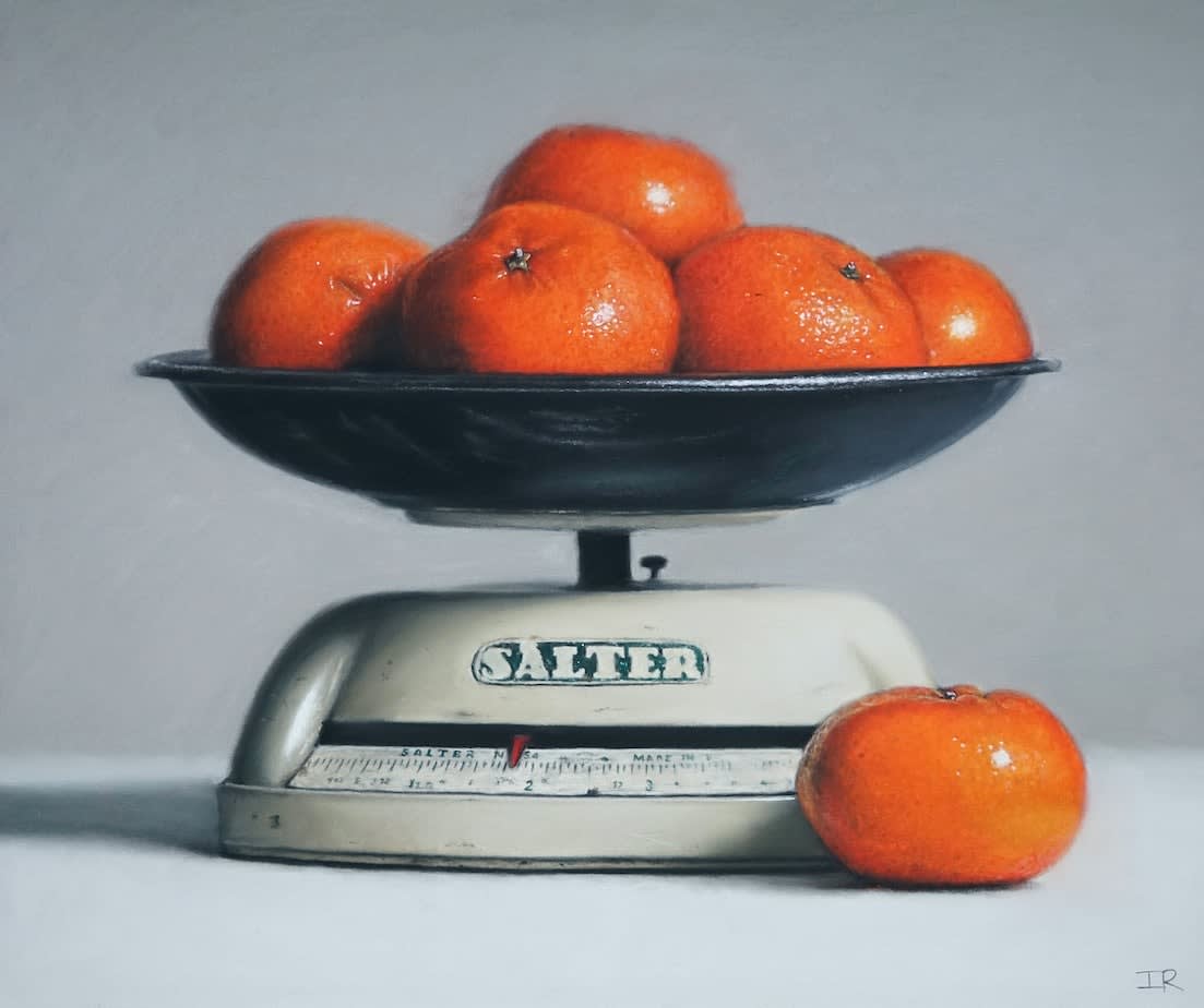 Ian Rawling, Scales And Oranges, 2024