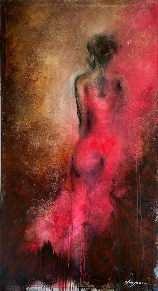 Daniel Hooper, Lady En Rouge , 2021