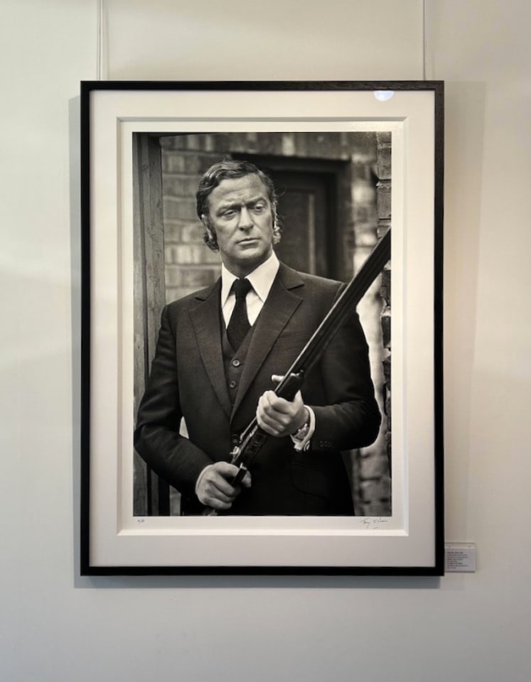 Terry O'Neill, Michael Caine, 1970 (Screen Icons Exhibition)