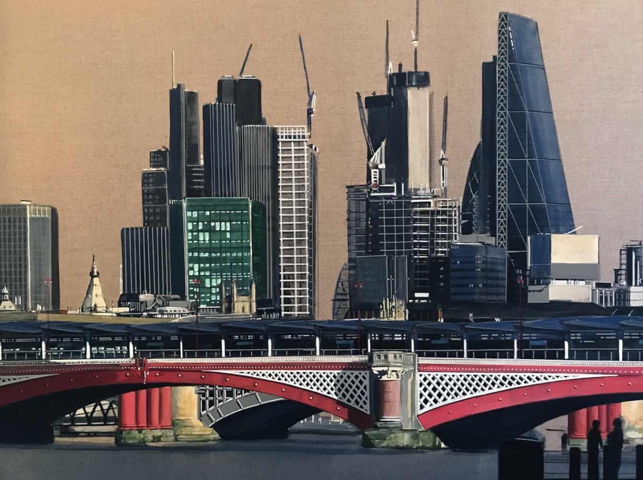 William Thomas, St Paul's and the City, 2018