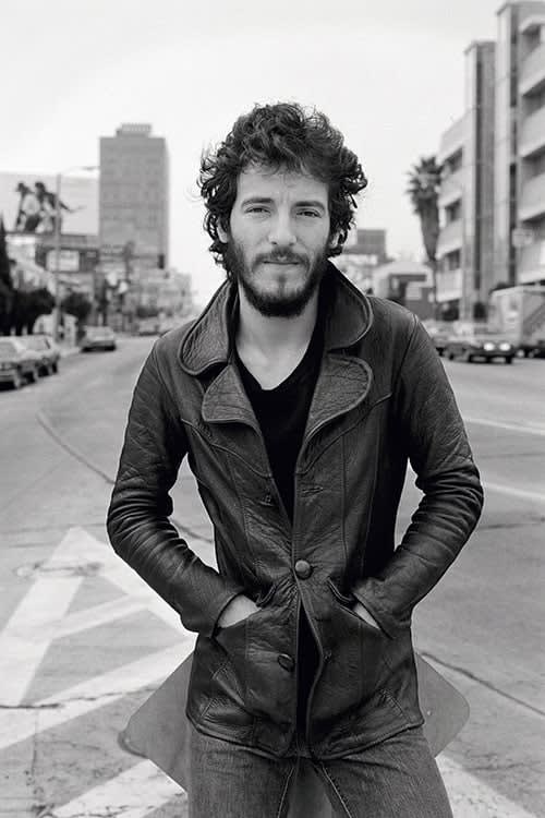 Terry O'Neill, Bruce Springsteen on Sunset Strip, LA, 1975